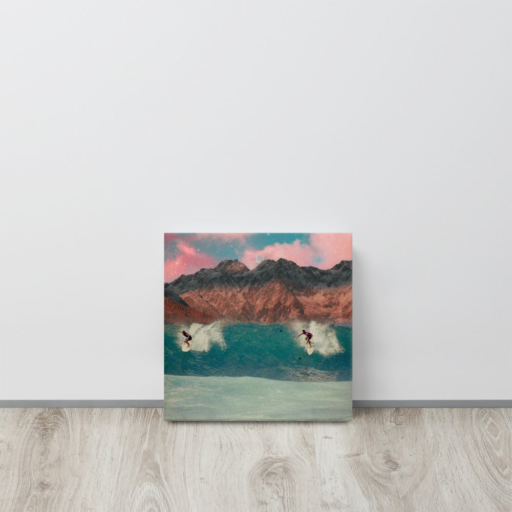 The Last Break Canvas Square Print