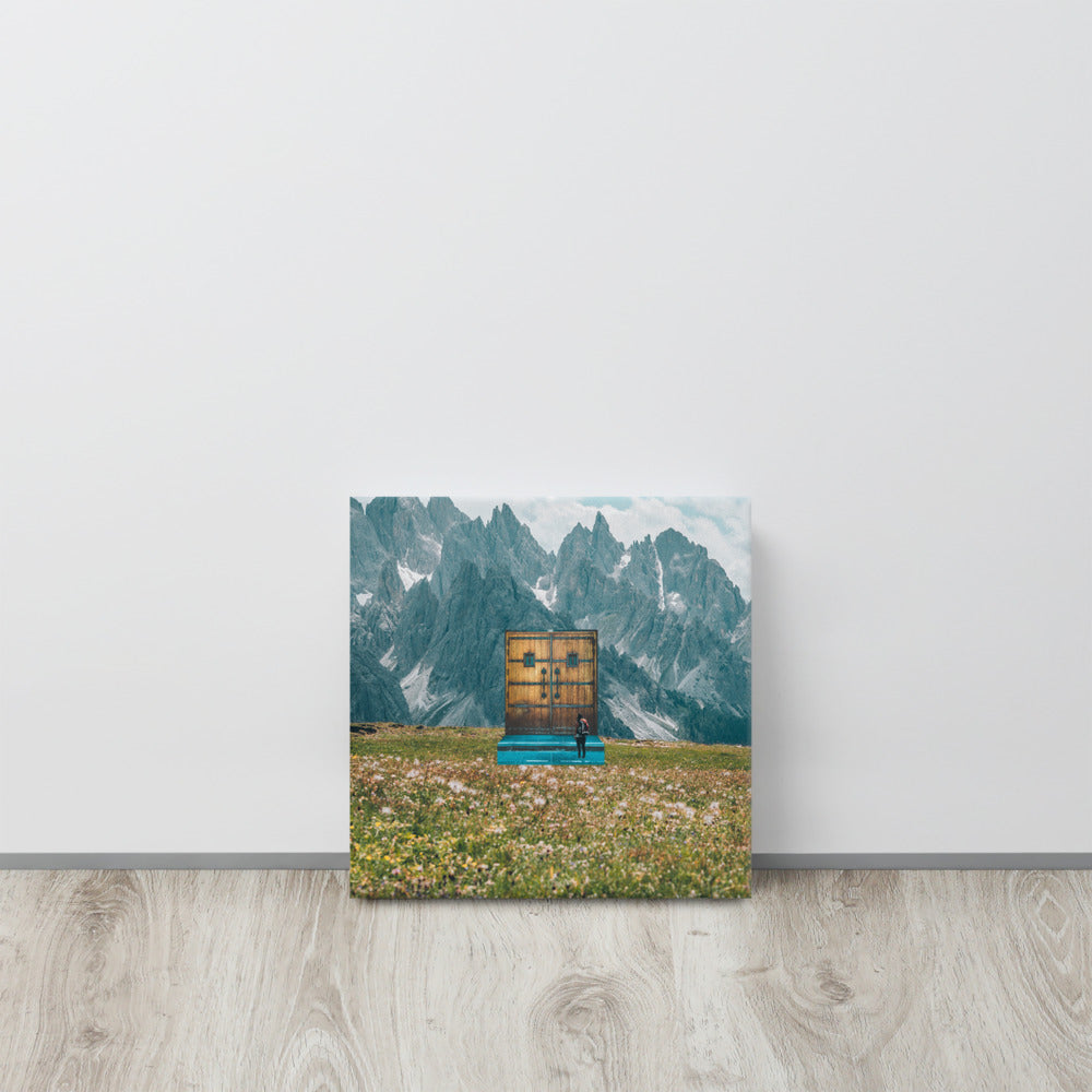 Exit Canvas Print