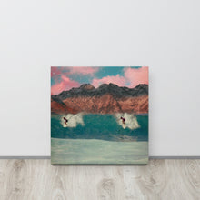 Load image into Gallery viewer, The Last Break Canvas Square Print
