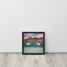 Load image into Gallery viewer, The Last Break Framed Square Print
