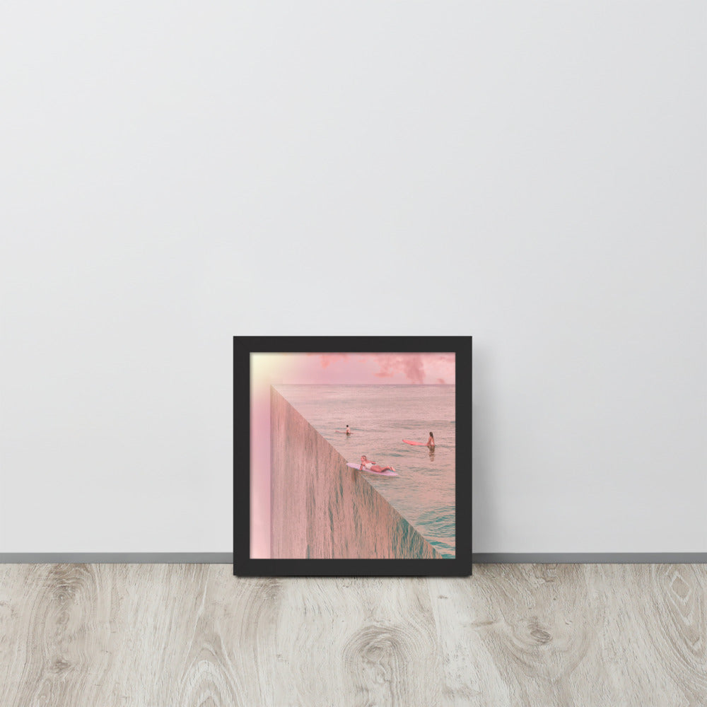 Take the Edge Off Framed Print