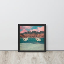 Load image into Gallery viewer, The Last Break Framed Square Print
