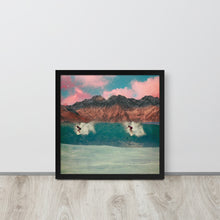 Load image into Gallery viewer, The Last Break Framed Square Print
