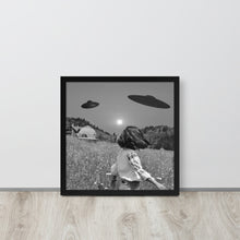 Load image into Gallery viewer, Incoming Framed Print
