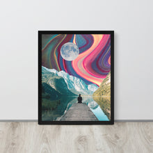 Load image into Gallery viewer, Liquid Sky Framed Print
