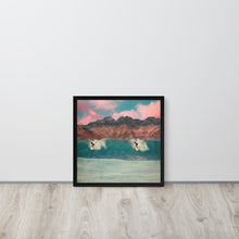 Load image into Gallery viewer, The Last Break Framed Square Print
