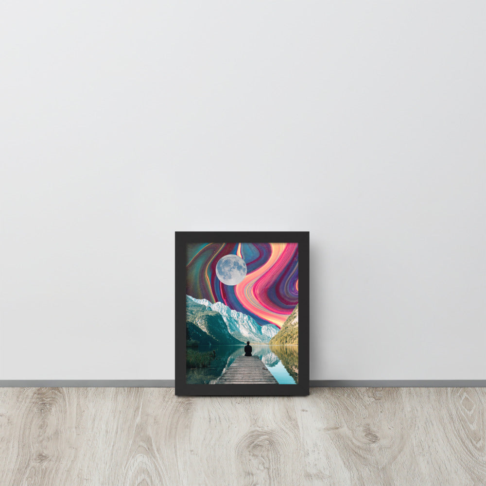 Liquid Sky Framed Print