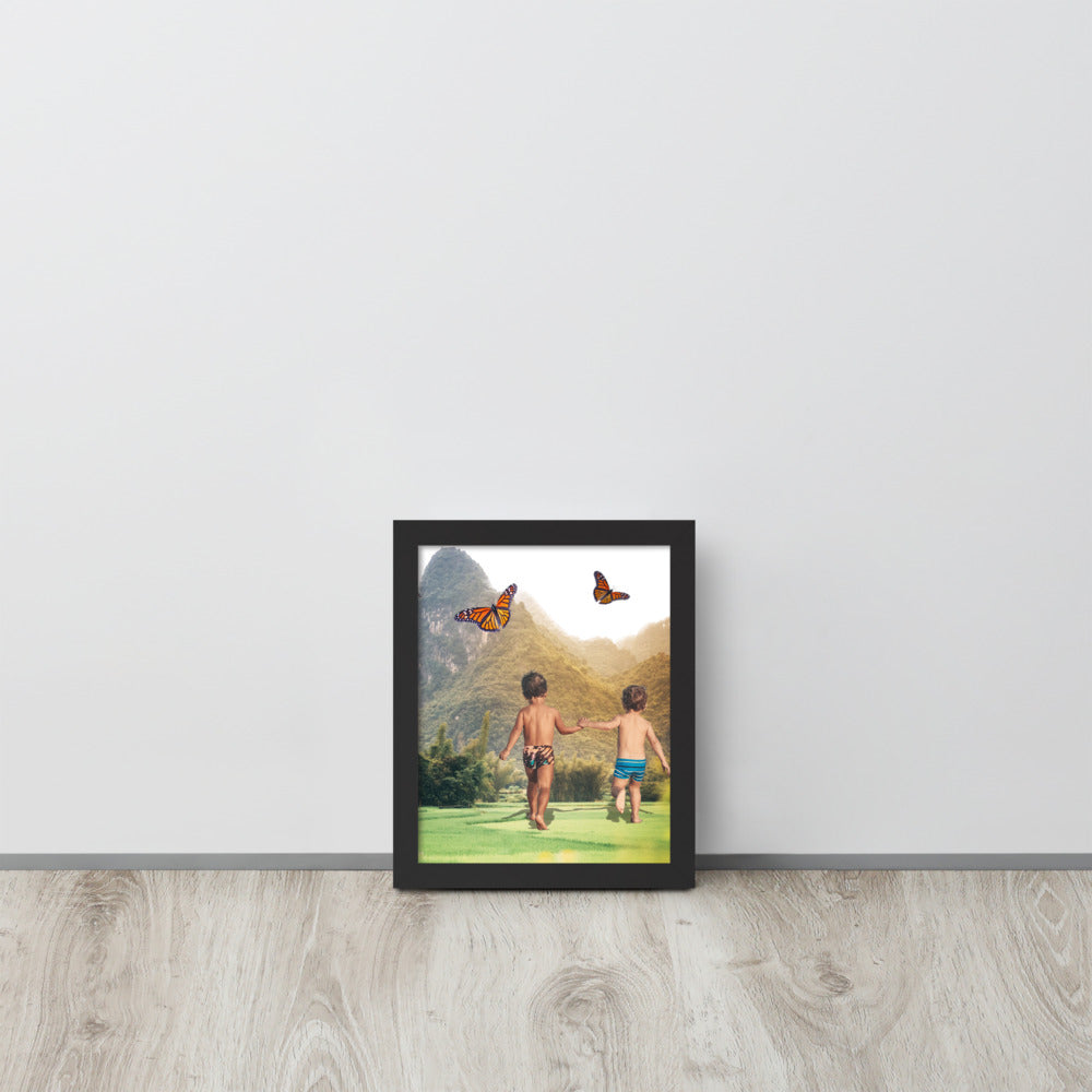 Wild & Free Framed Print