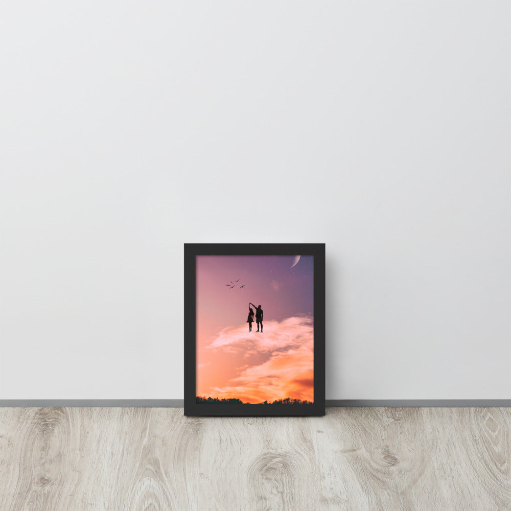 Moonlit Dance Framed Print