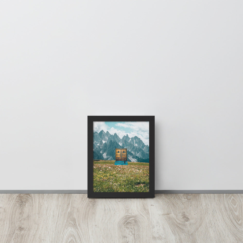 Exit Framed Print