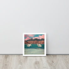 Load image into Gallery viewer, The Last Break Framed Square Print
