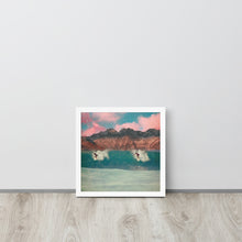 Load image into Gallery viewer, The Last Break Framed Square Print
