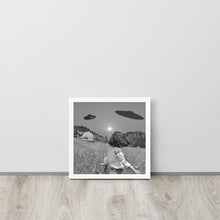 Load image into Gallery viewer, Incoming Framed Print
