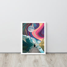 Load image into Gallery viewer, Liquid Sky Framed Print
