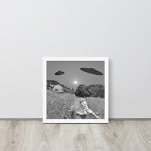 Load image into Gallery viewer, Incoming Framed Print
