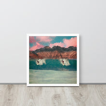 Load image into Gallery viewer, The Last Break Framed Square Print
