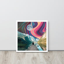 Load image into Gallery viewer, Liquid Sky Framed Print
