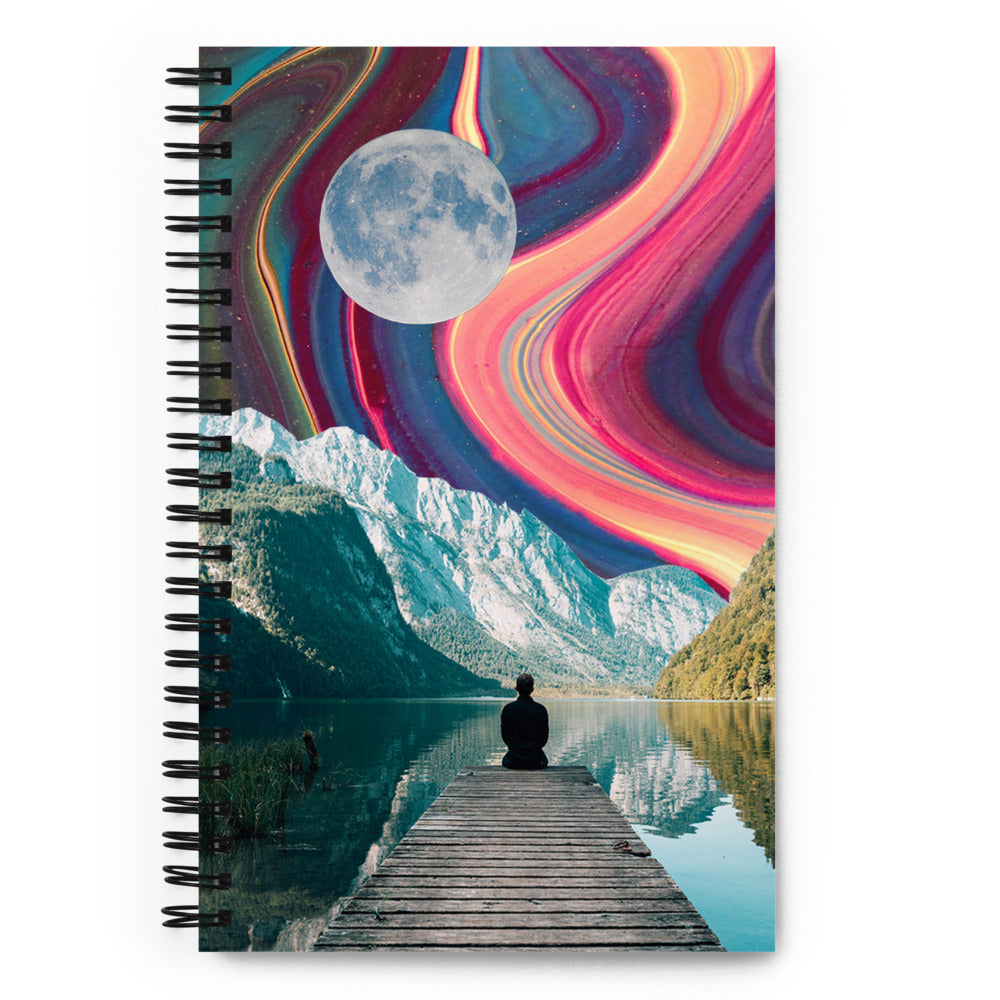 Liquid Sky Spiral Notebook