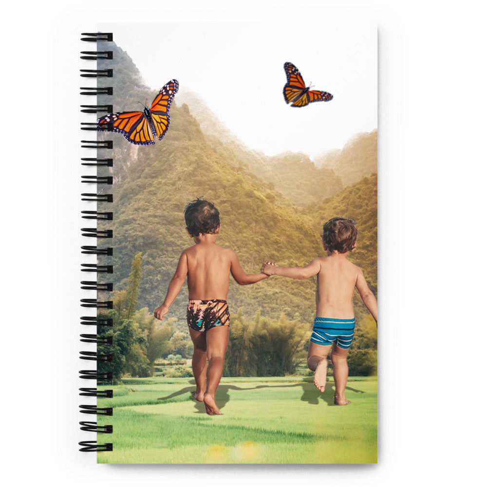 Wild & Free Spiral notebook