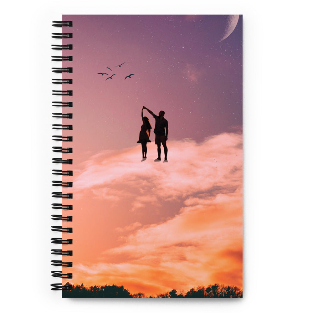 Moonlit Dance Spiral Notebook